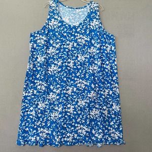 Draper James Blue Floral Dress
